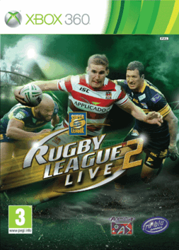  NRL Rugby League Live 2 Xbox 360  